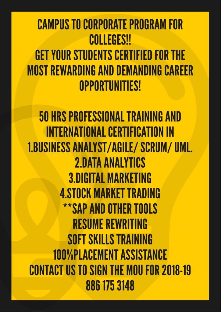 Experience in finance